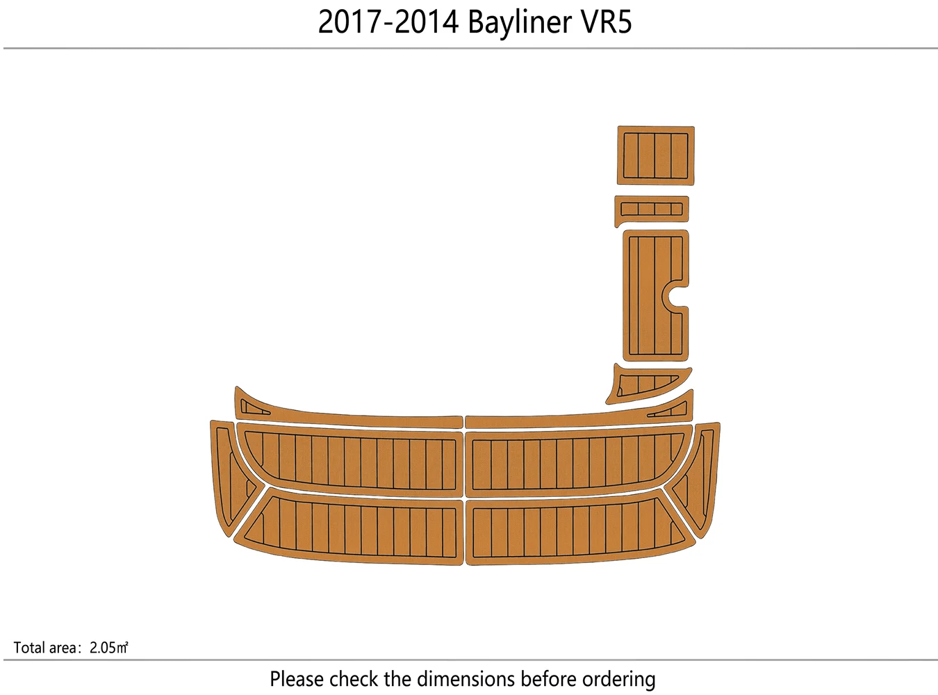 2017-2024 Bayliner VR5 swim platform