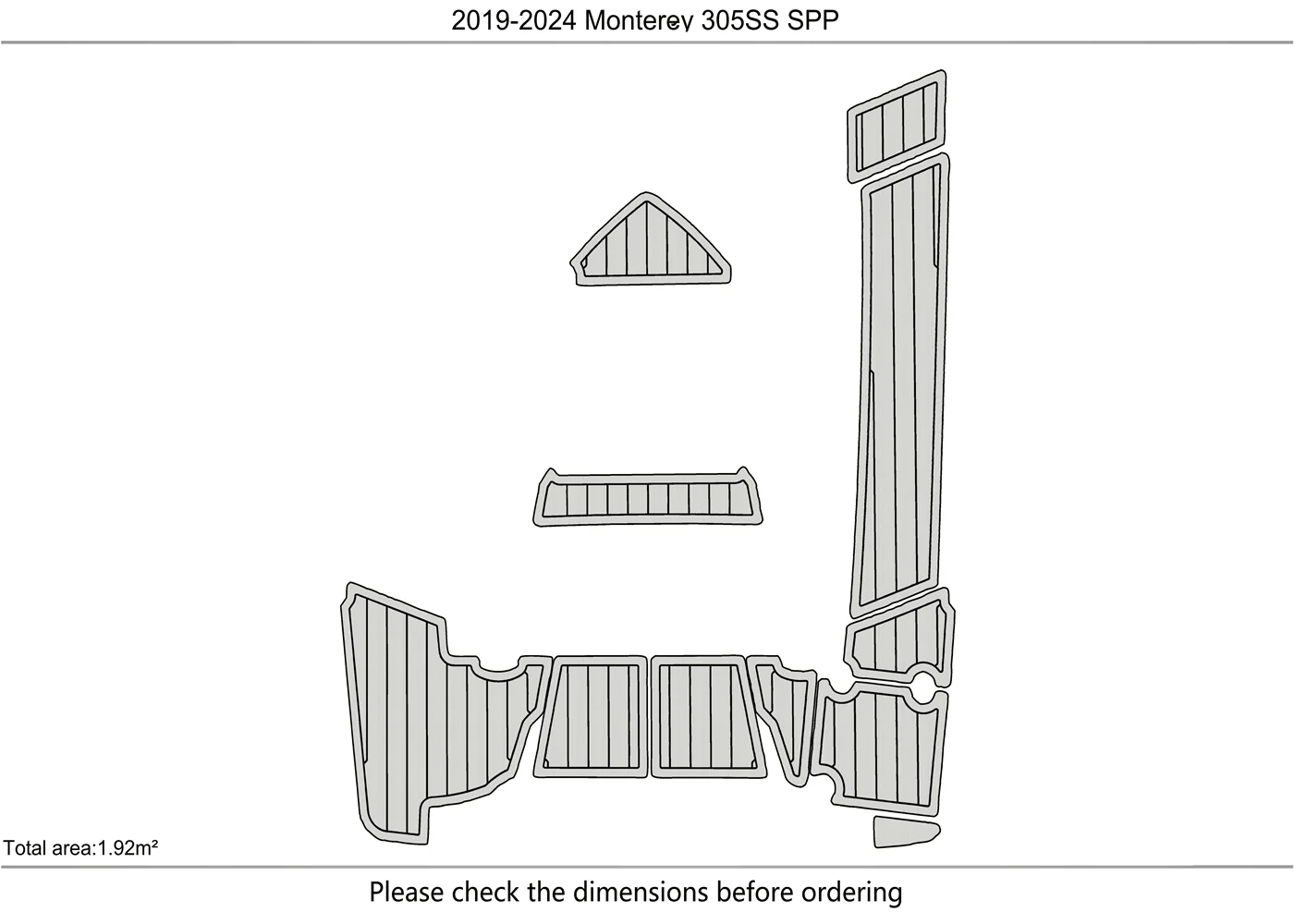 2019-2024 Monterey 305 SS SPP