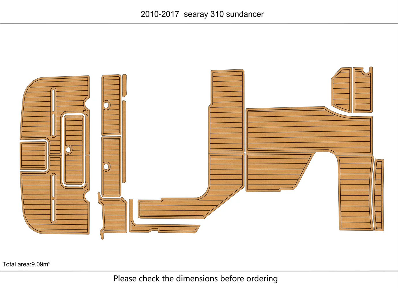 2010-2017 sea ray 310 sundancer