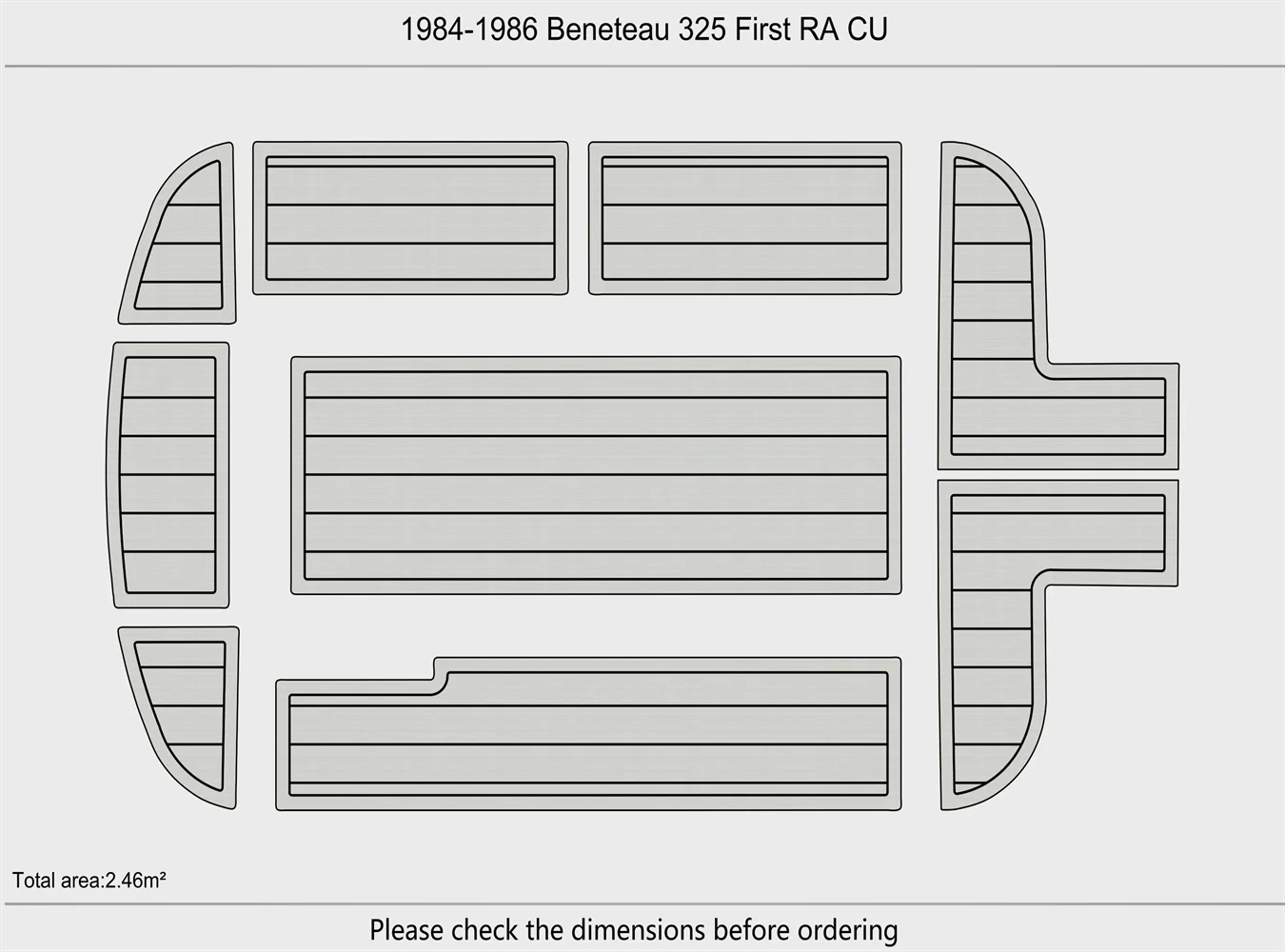 1984-1986 Beneteau 325 First RA CU