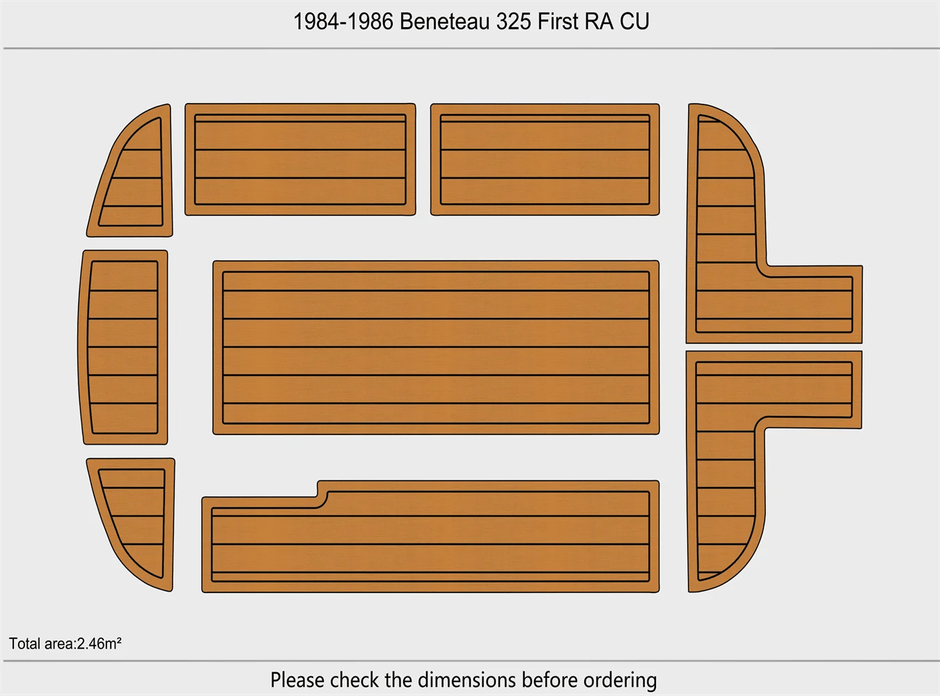 1984-1986 Beneteau 325 First RA CU