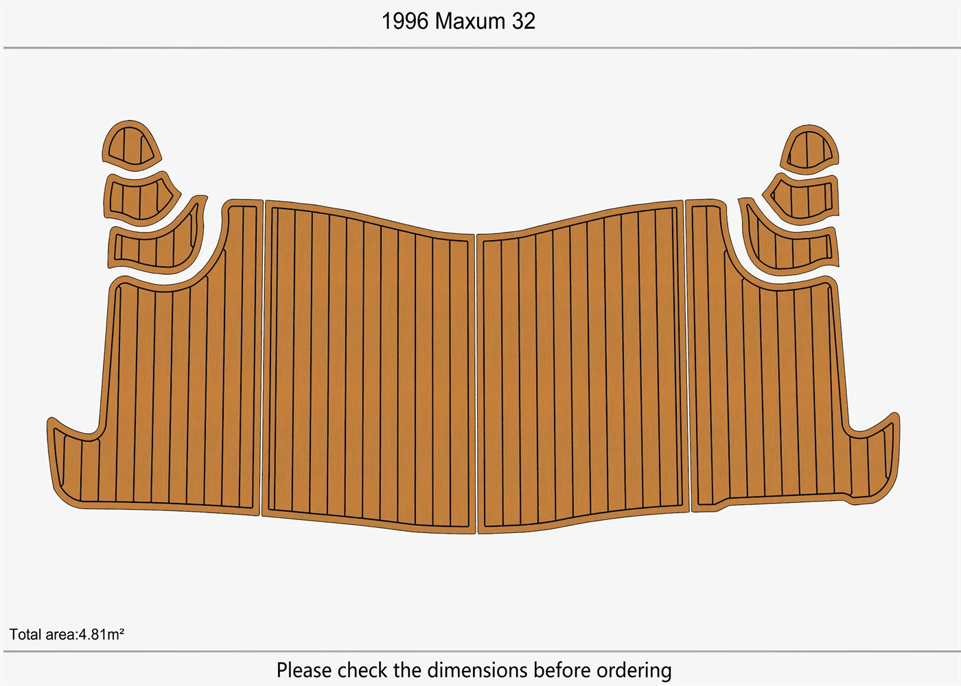 1996 Maxum 32