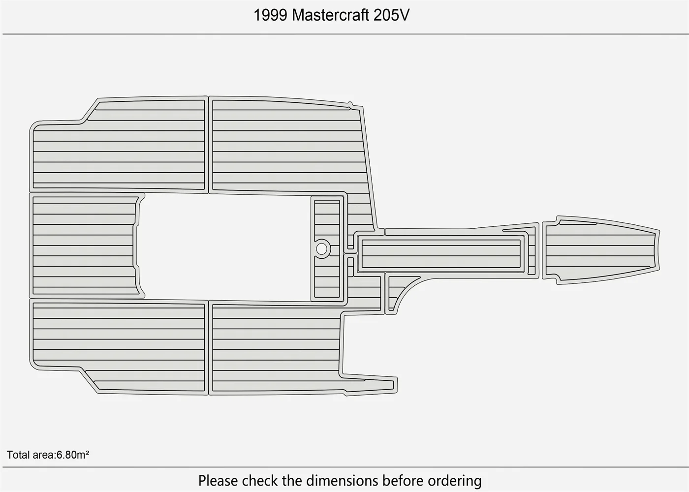 1999 Mastercraft 205V