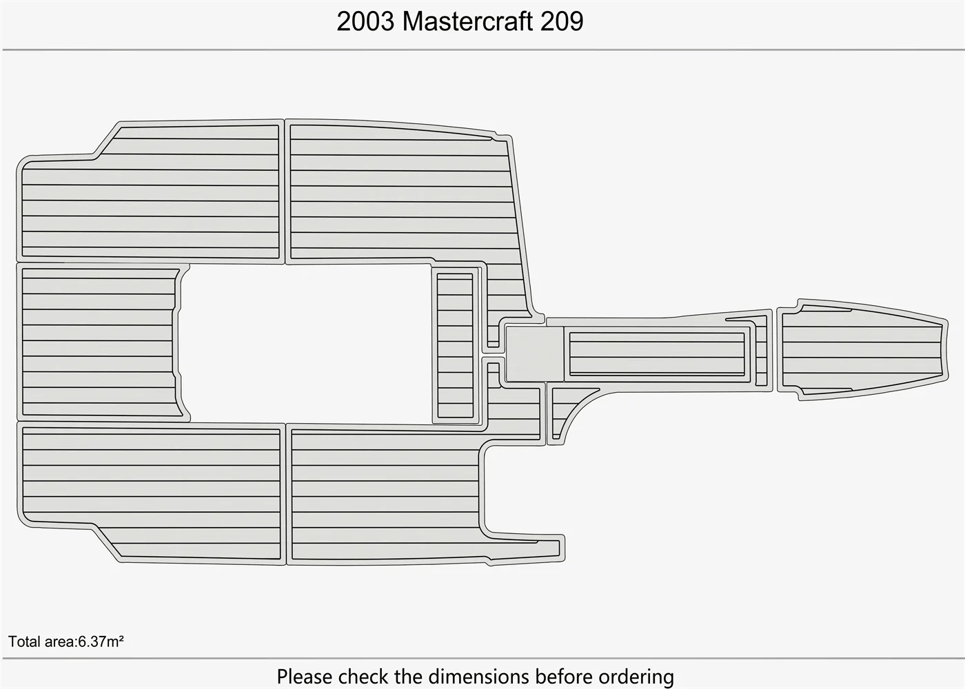 2003 MASTERCRAFT 209