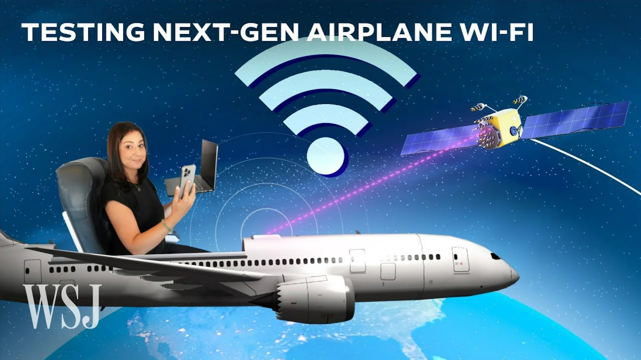 How Starlink and Others are Going to Supercharge Airplane Wi-Fi | WSJ How Starlink and Others are Going to Supercharge Airplane Wi-Fi | WSJ