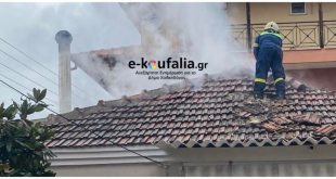 Κουφάλια:Πρόλαβαν τα χειρότερα οι εθελοντές πυροσβέστες Κουφάλια:Πρόλαβαν τα χειρότερα οι εθελοντές πυροσβέστες
