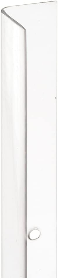 Prime-Line U 9129-4 Corner Shield, 3/4 x 48 In, Plastic, Clear, 4 Count (Pack of 1), White Prime-Line U 9129-4 Corner Shield, 3/4 x 48 In, Plastic, Clear, 4 Count (Pack of 1), White