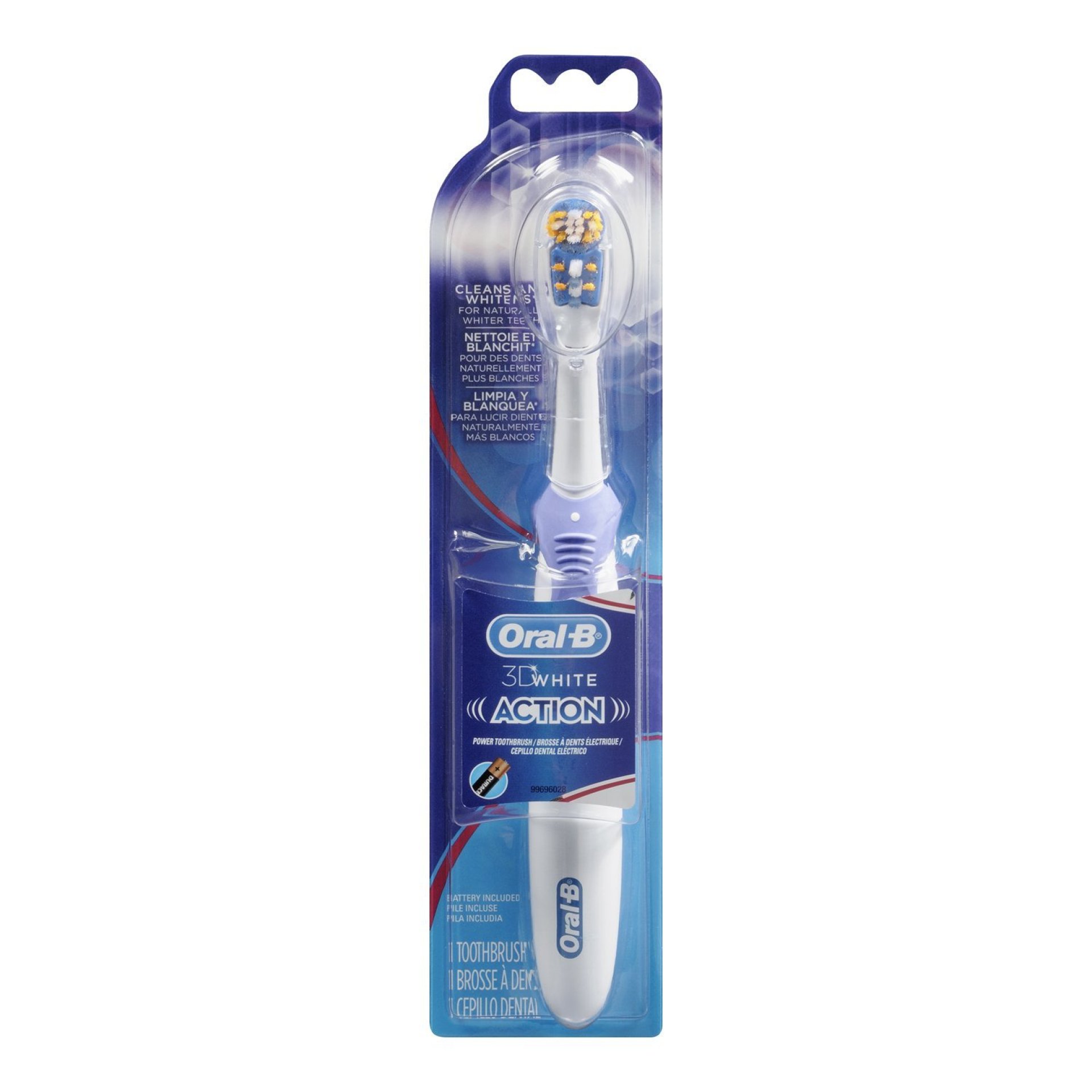 Oral-B 3D White Action Power Toothbrush, 1 Count (Colors May Vary), Multi-colored Oral-B 3D White Action Power Toothbrush, 1 Count (Colors May Vary), Multi-colored
