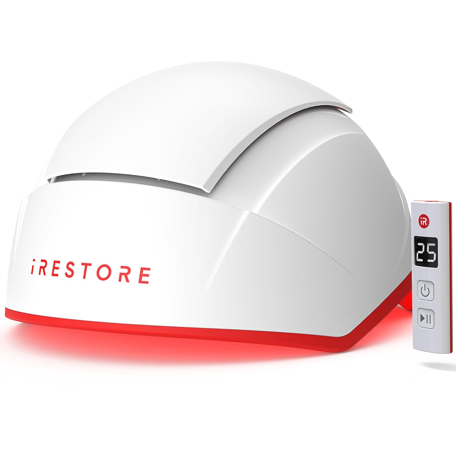 iRestore Professional Laser Red Light Therapy for Hair Growth System – FDA Cleared Hair Loss, Hair Thinning & Alopecia Treatment for Men & Women – Laser Cap for Hair Regrowth – 282 Lasers & LEDs iRestore Professional Laser Red Light Therapy for Hair Growth System – FDA Cleared Hair Loss, Hair Thinning & Alopecia Treatment for Men & Women – Laser Cap for Hair Regrowth – 282 Lasers & LEDs