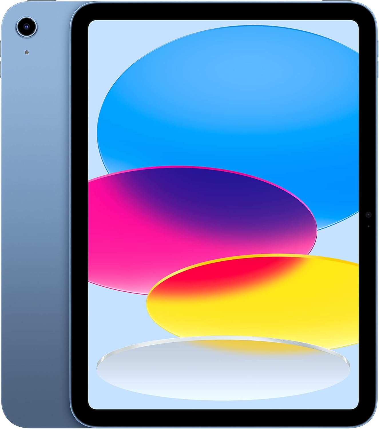 Apple iPad (10th Generation): with A14 Bionic chip, 10.9-inch Liquid Retina Display, 64GB, Wi-Fi 6, 12MP front/12MP Back Camera, Touch ID, All-Day Battery Life – Blue Apple iPad (10th Generation): with A14 Bionic chip, 10.9-inch Liquid Retina Display, 64GB, Wi-Fi 6, 12MP front/12MP Back Camera, Touch ID, All-Day Battery Life – Blue