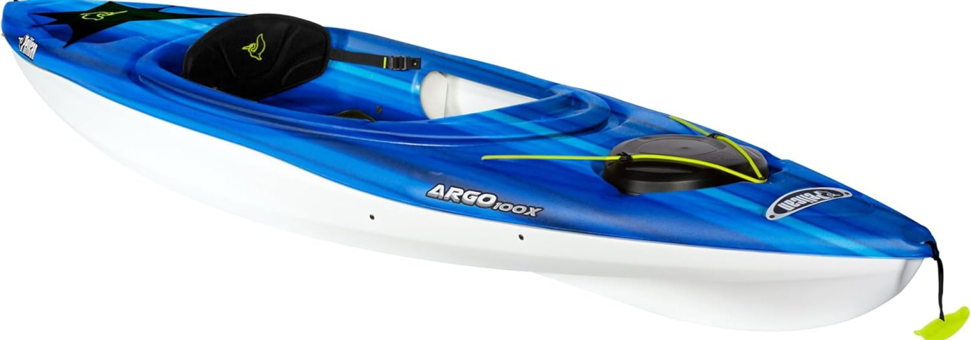 Pelican Argo 100X – Recreational Sit in Kayak – Lightweight Patented Ram-X™ Material – Ergoform™ Seating System – 10 ft Pelican Argo 100X – Recreational Sit in Kayak – Lightweight Patented Ram-X™ Material – Ergoform™ Seating System – 10 ft