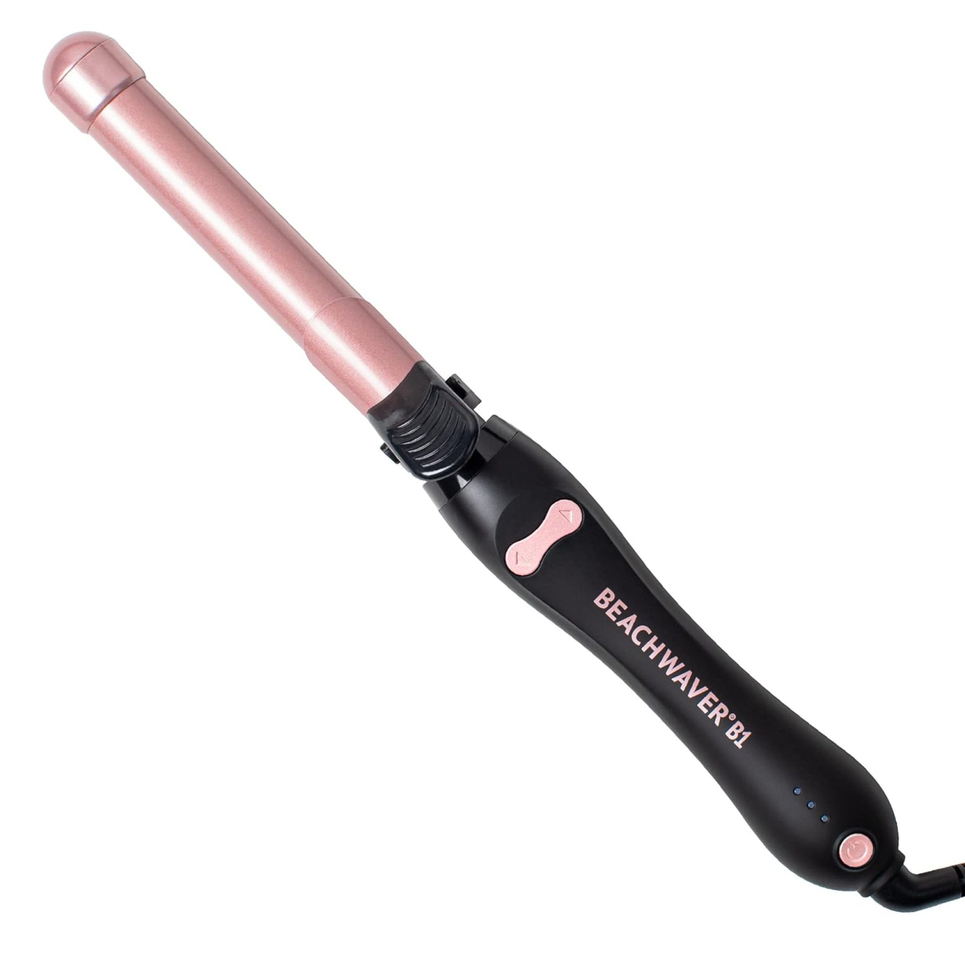 The Beachwaver Co. B1 Rotating Curling Iron – Automatic 1″ Ceramic Curling Iron – Easy-to-Use Spinning Wand for Long-Lasting Waves, Auto-Shut Off, Travel-Friendly, Dual Voltage (BW160), Midnight Rose The Beachwaver Co. B1 Rotating Curling Iron – Automatic 1″ Ceramic Curling Iron – Easy-to-Use Spinning Wand for Long-Lasting Waves, Auto-Shut Off, Travel-Friendly, Dual Voltage (BW160), Midnight Rose