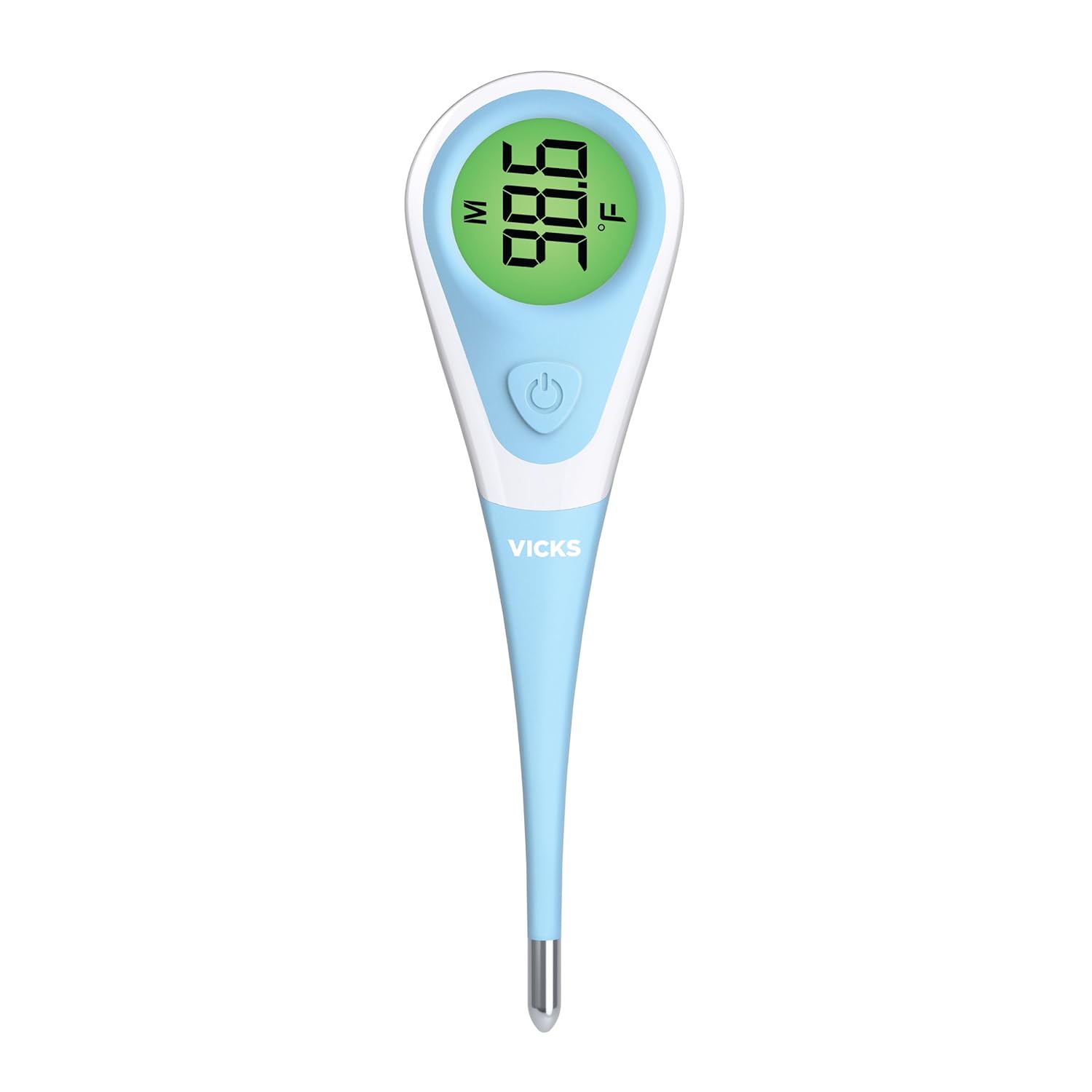 Vicks ComfortFlex Digital Thermometer – Accurate, Color Coded Reading in 8 Seconds – Digital Thermometer for Oral, Rectal or Under Arm Use Vicks ComfortFlex Digital Thermometer – Accurate, Color Coded Reading in 8 Seconds – Digital Thermometer for Oral, Rectal or Under Arm Use