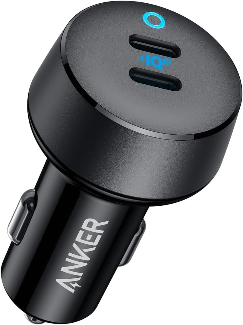 Anker USB C Car Charger, 40W 2-Port PowerIQ 3.0 Type C Adapter, iPhone 16 Car Charger, PowerDrive III Duo with Power Delivery for iPhone 16 15 14 13, Galaxy S22/S20/S10, Pixel, iPad, and More Anker USB C Car Charger, 40W 2-Port PowerIQ 3.0 Type C Adapter, iPhone 16 Car Charger, PowerDrive III Duo with Power Delivery for iPhone 16 15 14 13, Galaxy S22/S20/S10, Pixel, iPad, and More