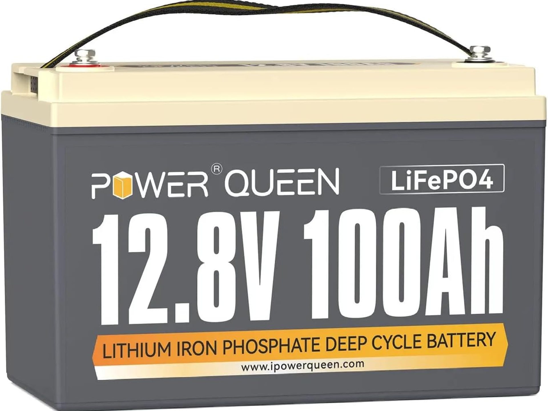 Power Queen LiFePO4 Battery 12V 100Ah Group 31 Lithium Battery, 100A BMS Rechargeable Deep Cycle Battery,100A BMS 1280Wh Higher Energy Density,15000 Cycles for RV, Van, Trailer, Marine,Solar Power Queen LiFePO4 Battery 12V 100Ah Group 31 Lithium Battery, 100A BMS Rechargeable Deep Cycle Battery,100A BMS 1280Wh Higher Energy Density,15000 Cycles for RV, Van, Trailer, Marine,Solar