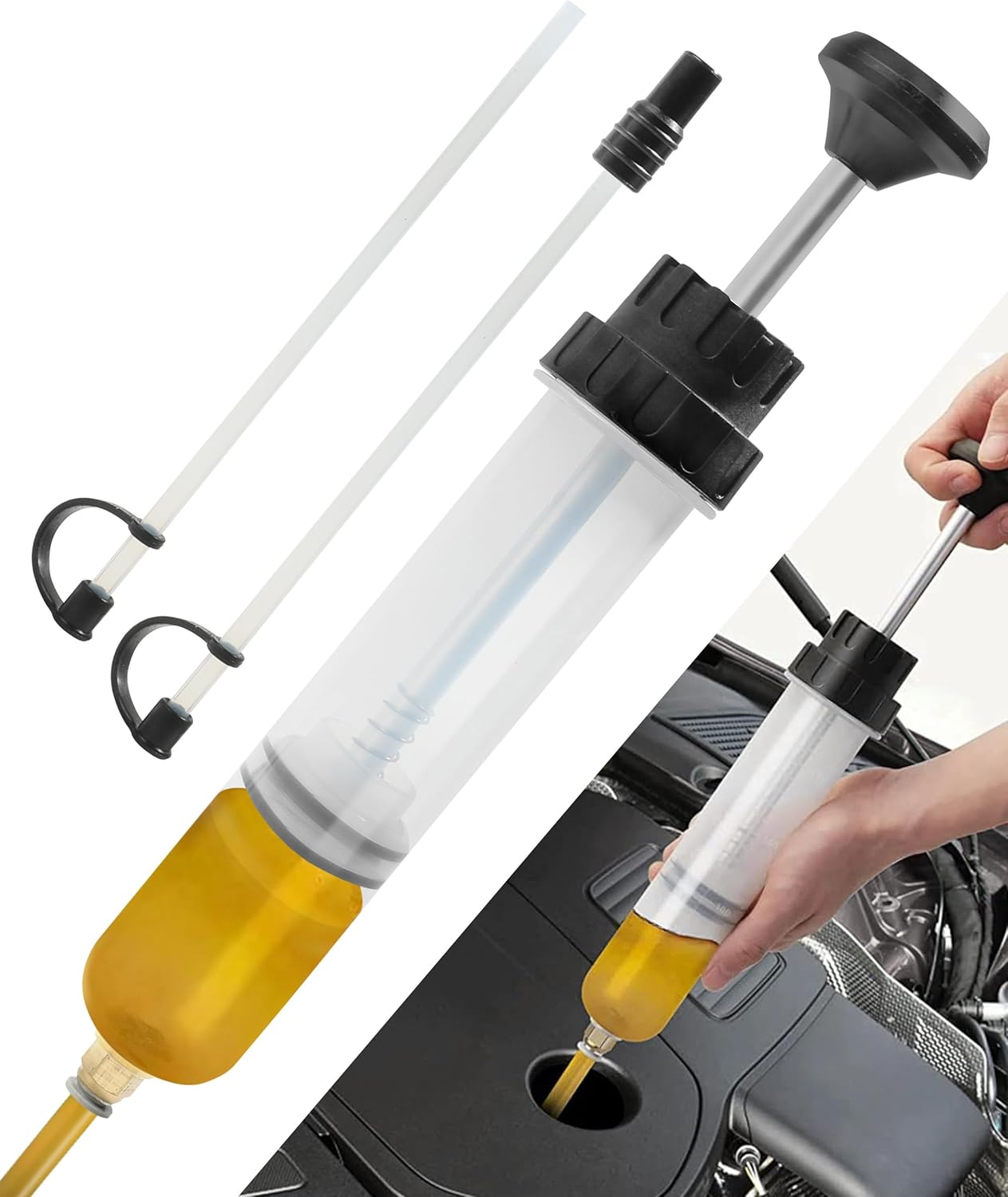 Oil Extractor,Fluid Extractor,Car Accessories Auto Syringe Pump Automotive Fluid Syringe Pump Manual Suction Vacuum Fuel for Power Steering Transmission Gear Oil & Brake Fluid Transfers Oil Extractor,Fluid Extractor,Car Accessories Auto Syringe Pump Automotive Fluid Syringe Pump Manual Suction Vacuum Fuel for Power Steering Transmission Gear Oil & Brake Fluid Transfers