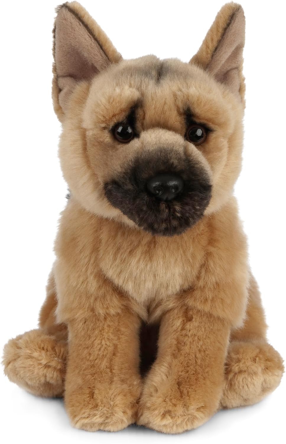 Living Nature German Shepherd Stuffed Animal | Fluffy Dog Animal | Soft Toy for Kids | 8 inches Living Nature German Shepherd Stuffed Animal | Fluffy Dog Animal | Soft Toy for Kids | 8 inches