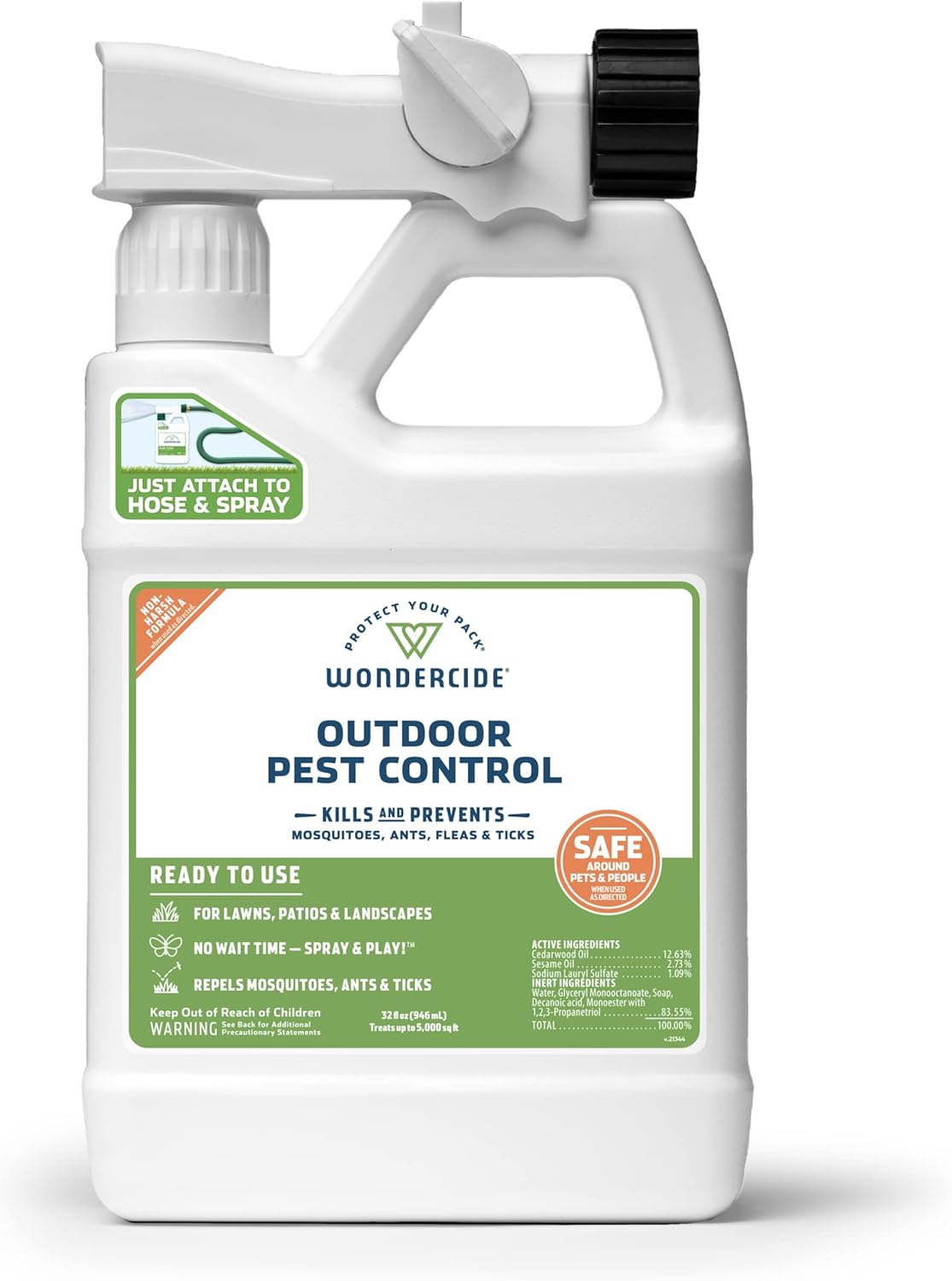 Wondercide – EcoTreat Ready-to-Use Outdoor Pest Control Spray with Natural Essential Oils – Mosquito, Ant, Insect Repellent, Treatment, and Killer – Plant-Based – Safe for Pets , Kids – 32 oz Wondercide – EcoTreat Ready-to-Use Outdoor Pest Control Spray with Natural Essential Oils – Mosquito, Ant, Insect Repellent, Treatment, and Killer – Plant-Based – Safe for Pets , Kids – 32 oz