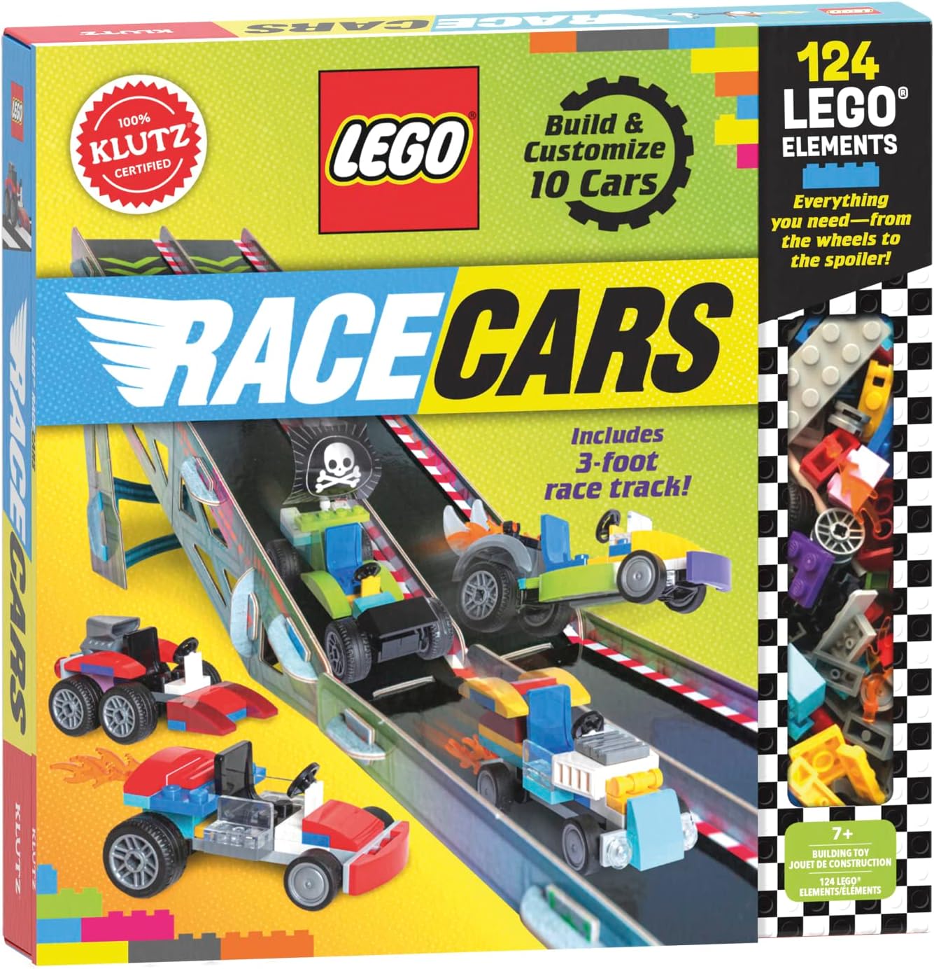 KLUTZ Lego Race Cars STEM Activity Kit KLUTZ Lego Race Cars STEM Activity Kit