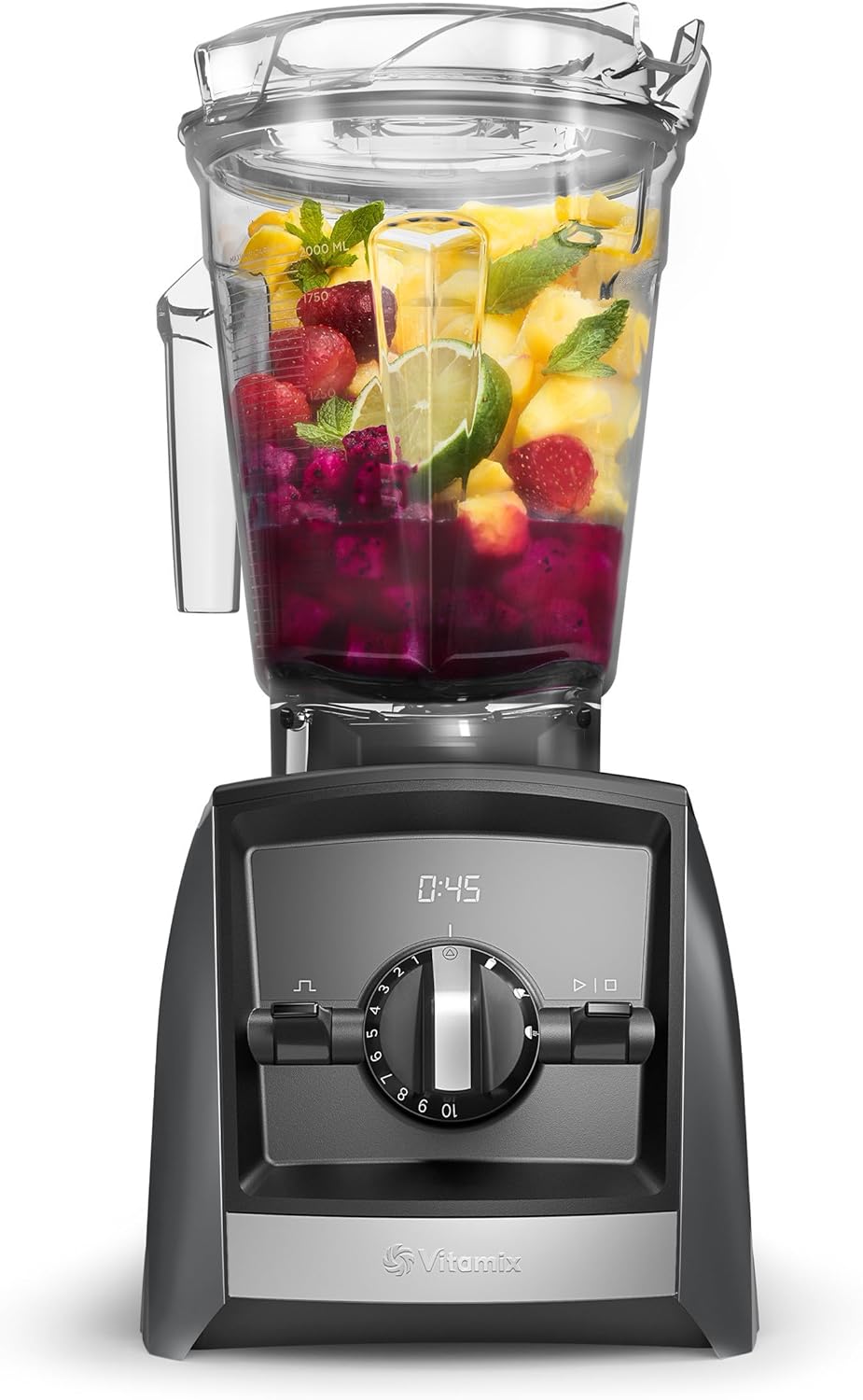 Vitamix A2500 Ascent Series Smart Blender, Professional-Grade, 64 oz. Low-Profile Container, Slate (Renewed) Vitamix A2500 Ascent Series Smart Blender, Professional-Grade, 64 oz. Low-Profile Container, Slate (Renewed)