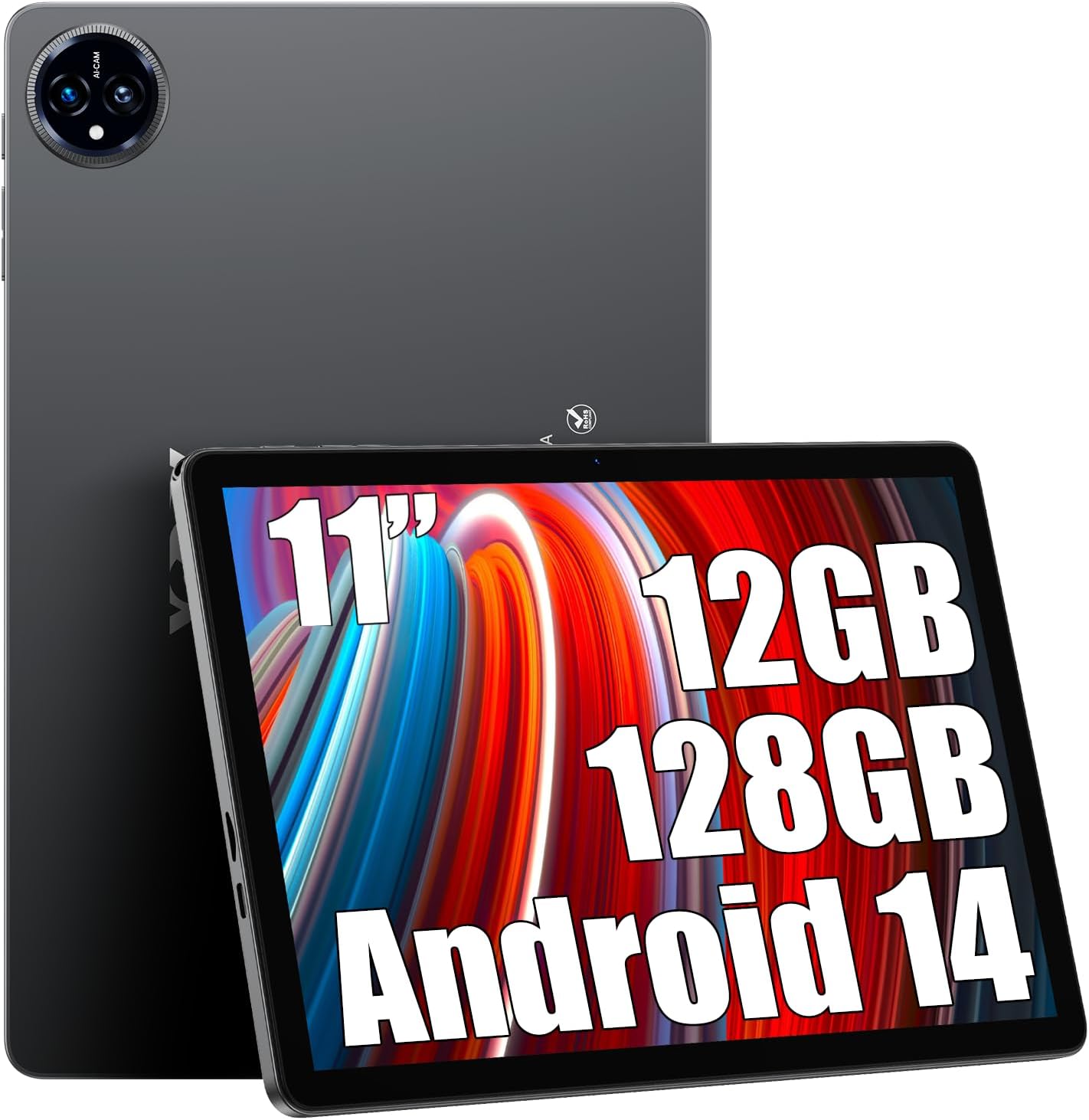 Xgody Tablet Android 14, Tablet 11 inch HD 1280 * 800 Incell IPS, 12(4+8) GB RAM 128GB ROM/TF 1 TB, Tablet Gaming A523 Octa-core, 8MP+13MP, Widevine L1, 8000mAh, 5G WiFi Xgody Tablet Android 14, Tablet 11 inch HD 1280 * 800 Incell IPS, 12(4+8) GB RAM 128GB ROM/TF 1 TB, Tablet Gaming A523 Octa-core, 8MP+13MP, Widevine L1, 8000mAh, 5G WiFi