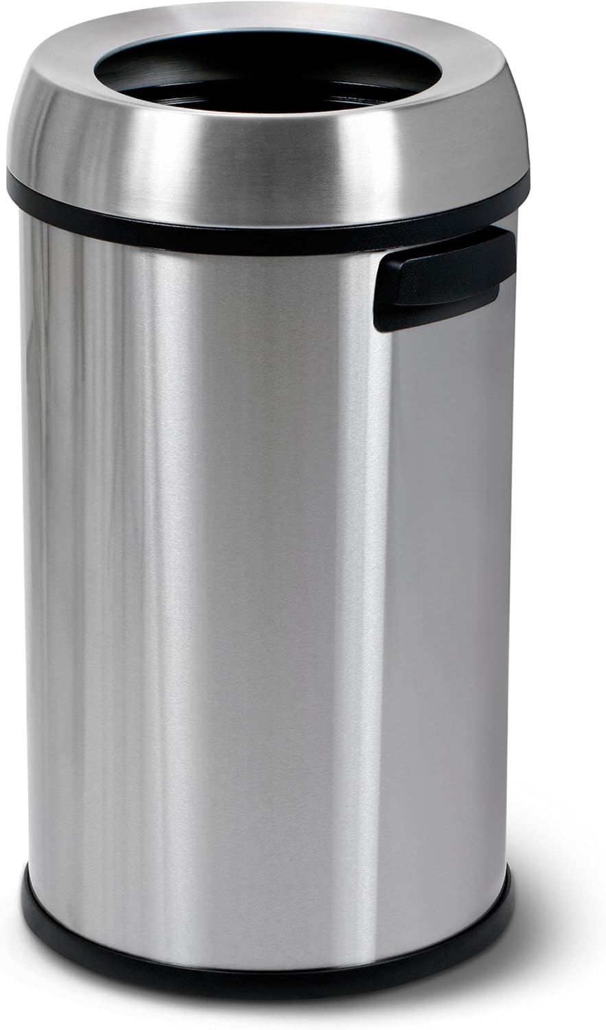 Simpli-Magic 65 Liter Open Top Trash Can, Commercial Grade, Stainless Steel Simpli-Magic 65 Liter Open Top Trash Can, Commercial Grade, Stainless Steel