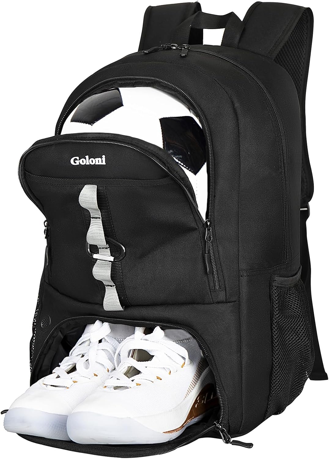 Goloni Youth Soccer Bag,Basketball Bag with Ball Compartment & Shoe Compartment,Backpack for Football Volleyball Basketball Goloni Youth Soccer Bag,Basketball Bag with Ball Compartment & Shoe Compartment,Backpack for Football Volleyball Basketball