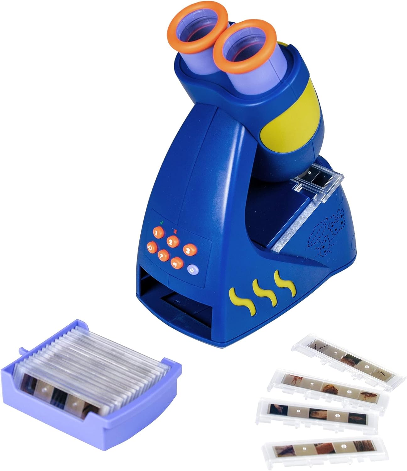 Educational Insights GeoSafari Jr. Talking Microscope Featuring Bindi Irwin: Microscope for Kids, STEM & Science Toy, Interactive Learning, Ages 3+ Educational Insights GeoSafari Jr. Talking Microscope Featuring Bindi Irwin: Microscope for Kids, STEM & Science Toy, Interactive Learning, Ages 3+