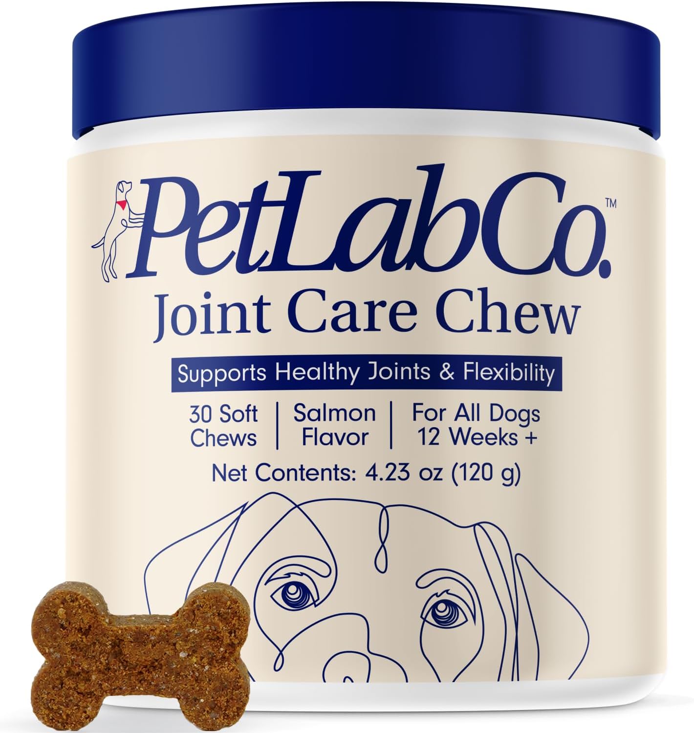 PetLab Co. Joint Care Chews – High Levels of Glucosamine for Dogs, Green Lipped Mussels, and Omega 3 – Dog Hip and Joint Supplement to Actively Support Mobility – Salmon PetLab Co. Joint Care Chews – High Levels of Glucosamine for Dogs, Green Lipped Mussels, and Omega 3 – Dog Hip and Joint Supplement to Actively Support Mobility – Salmon