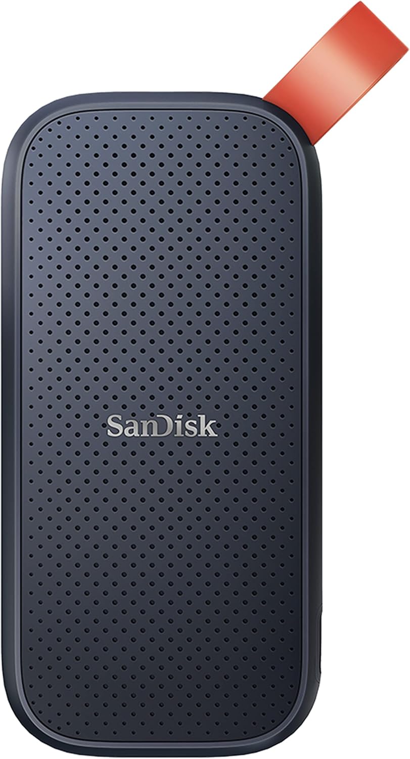 SanDisk 2TB Portable SSD – Up to 800MB/s, USB-C, USB 3.2 Gen 2, Updated Firmware – External Solid State Drive – SDSSDE30-2T00-G26 SanDisk 2TB Portable SSD – Up to 800MB/s, USB-C, USB 3.2 Gen 2, Updated Firmware – External Solid State Drive – SDSSDE30-2T00-G26