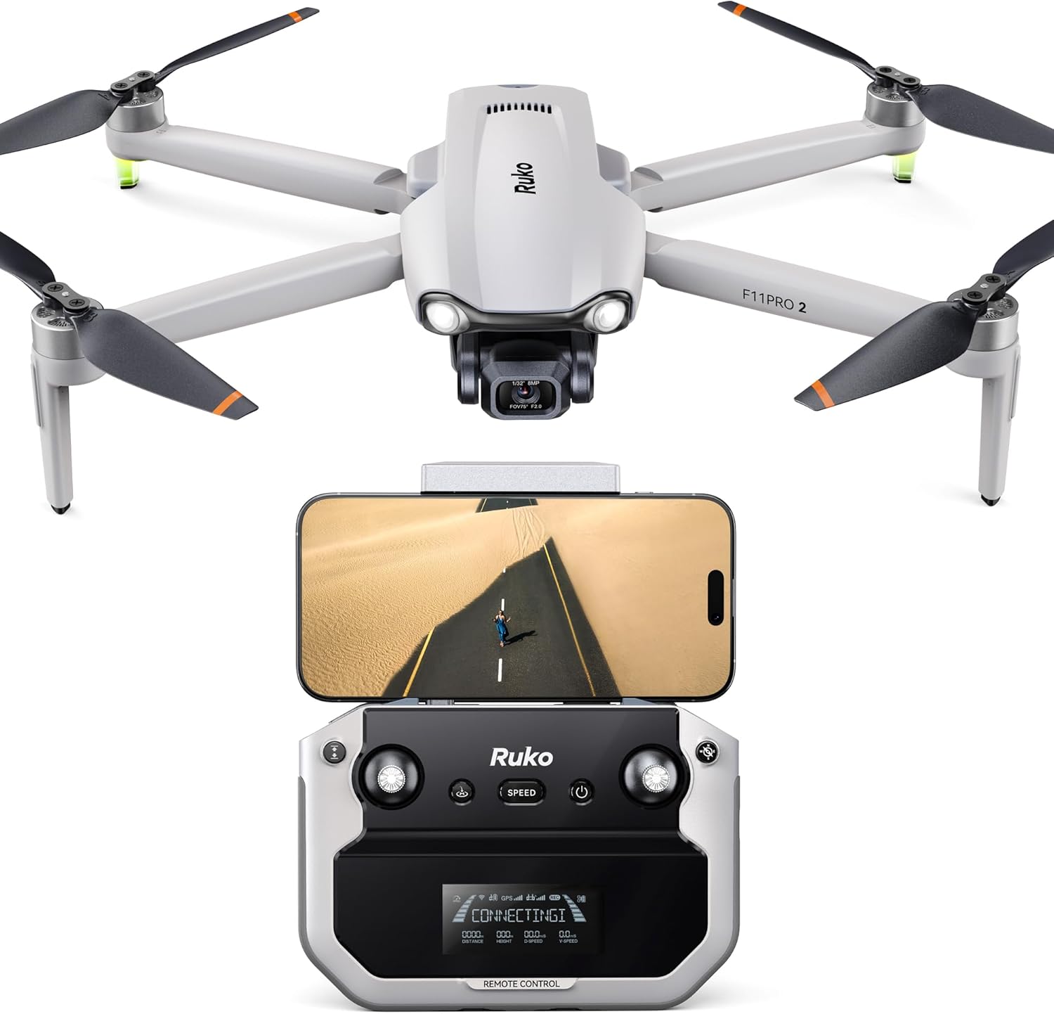 Ruko F11PRO 2 Drone with 6K Camera for Adults, 4K/30fps Video, 3-Axis Gimbal Stabilization, 70-Min Flight Time with 2 Batteries, 10000ft FPV Transmission Professional Drone, Auto Return, Beginner Mode Ruko F11PRO 2 Drone with 6K Camera for Adults, 4K/30fps Video, 3-Axis Gimbal Stabilization, 70-Min Flight Time with 2 Batteries, 10000ft FPV Transmission Professional Drone, Auto Return, Beginner Mode