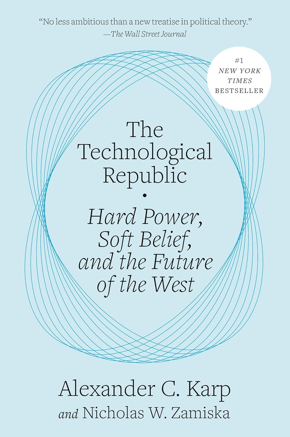 The Technological Republic: Hard Power, Soft Belief, and the Future of the West The Technological Republic: Hard Power, Soft Belief, and the Future of the West