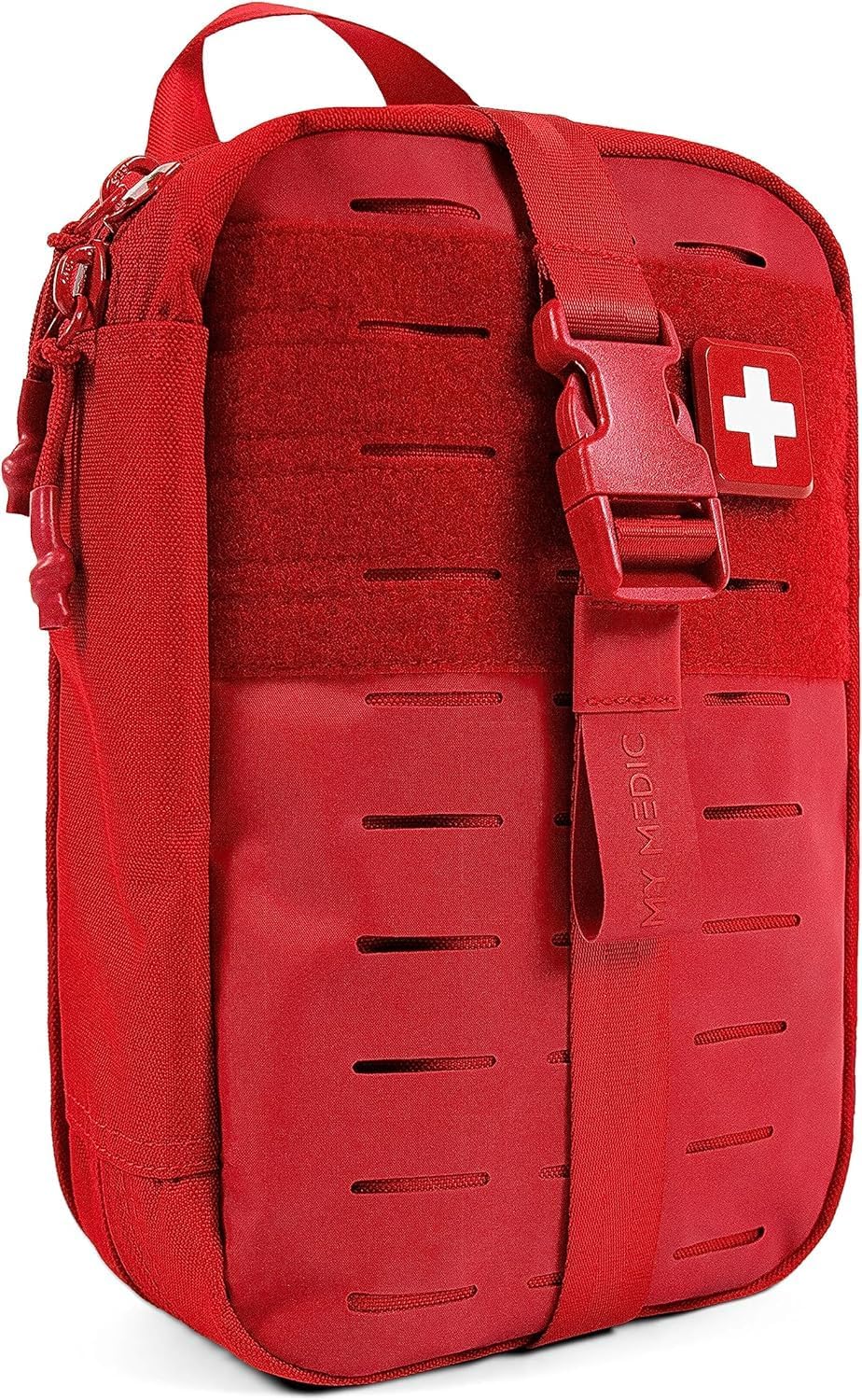 MY MEDIC MyFAK Standard Ifak First Aid Kit – 132 Life Saving Trauma and Medical Items – HSA FSA Eligible Survival Kit for Camping or Your Car – RED MY MEDIC MyFAK Standard Ifak First Aid Kit – 132 Life Saving Trauma and Medical Items – HSA FSA Eligible Survival Kit for Camping or Your Car – RED