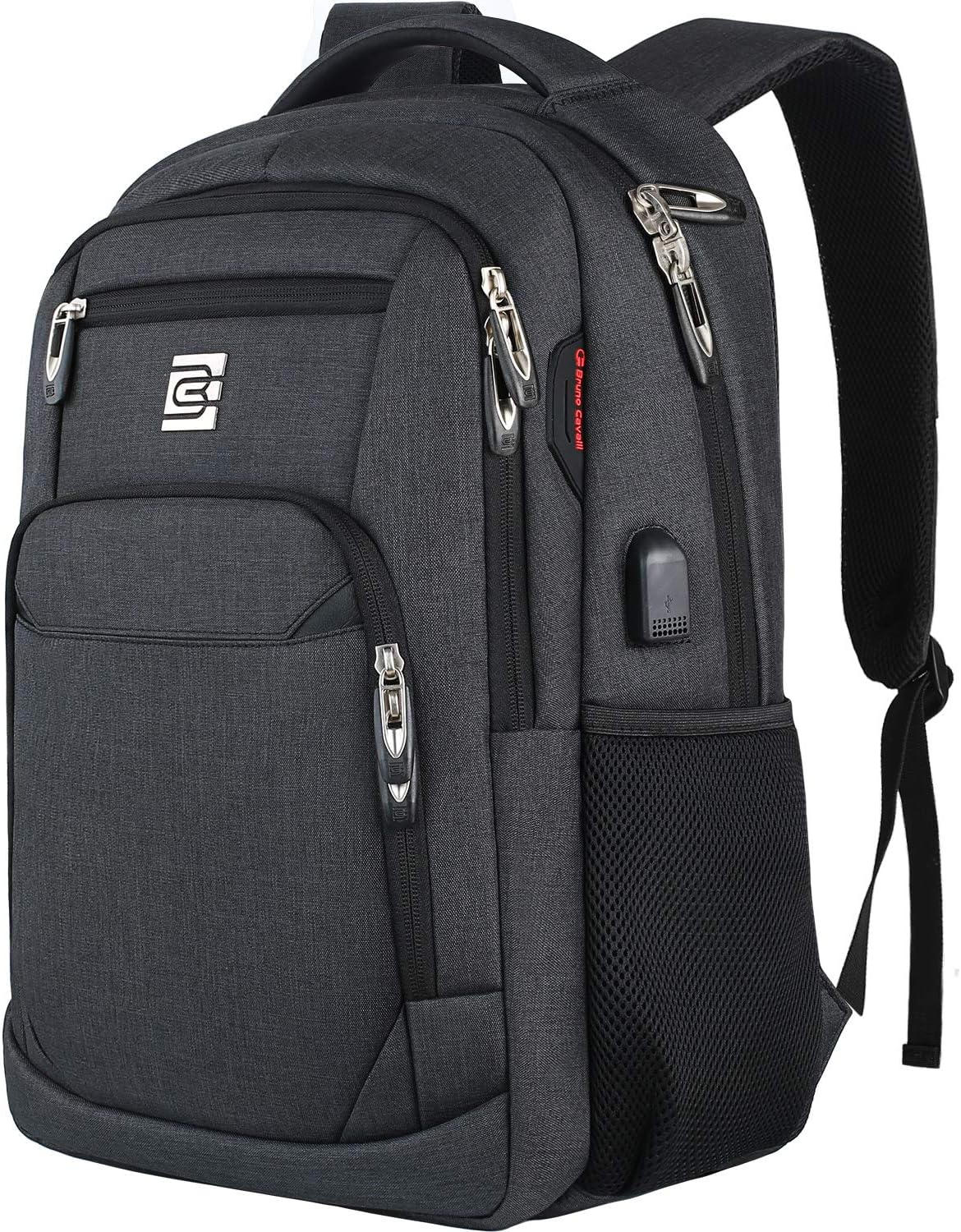 Laptop Backpack,Business Travel Anti Theft Slim Durable Laptops Backpack with USB Charging Port,Water Resistant College Computer Bag for Women & Men Fits 15.6 Inch Laptop and Notebook – Black Laptop Backpack,Business Travel Anti Theft Slim Durable Laptops Backpack with USB Charging Port,Water Resistant College Computer Bag for Women & Men Fits 15.6 Inch Laptop and Notebook – Black