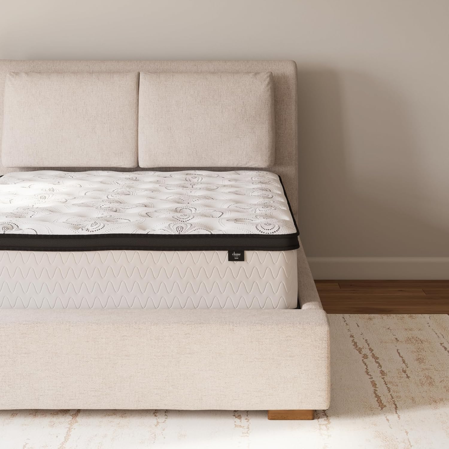 Signature Design by Ashley Queen Size Chime 12 Inch Medium Firm Hybrid Mattress with Cooling Gel Memory Foam Signature Design by Ashley Queen Size Chime 12 Inch Medium Firm Hybrid Mattress with Cooling Gel Memory Foam