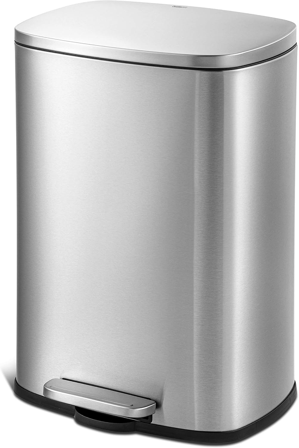QUALIAZERO 50L/13Gal Heavy Duty Hands-Free Stainless Steel Commercial/Kitchen Step Trash Can, Fingerprint-Resistant Soft Close Lid Trashcan, 50L / 13 GAL QUALIAZERO 50L/13Gal Heavy Duty Hands-Free Stainless Steel Commercial/Kitchen Step Trash Can, Fingerprint-Resistant Soft Close Lid Trashcan, 50L / 13 GAL