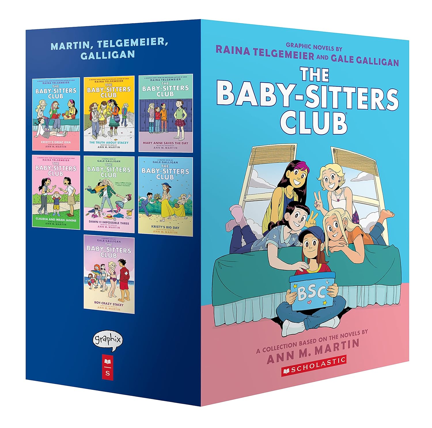 The Baby-sitters Club #1-7 Graphic Novel Box Set (The Baby-Sitters Club Graphix) The Baby-sitters Club #1-7 Graphic Novel Box Set (The Baby-Sitters Club Graphix)
