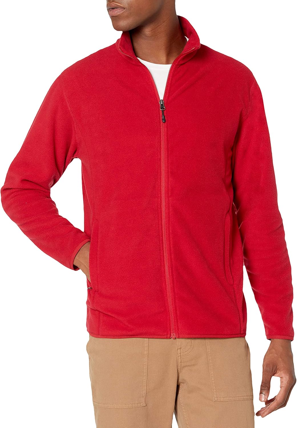 Amazon Essentials Men’s Full-Zip Fleece Jacket (Available in Big & Tall) Amazon Essentials Men’s Full-Zip Fleece Jacket (Available in Big & Tall)