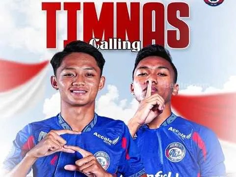 Dua Pemain Arema FC Masuk Timnas Indonesia Dua Pemain Arema FC Masuk Timnas Indonesia