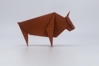 easy origami ox easy origami ox