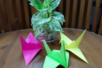 kreasi kertas origami burung elang kreasi kertas origami burung elang