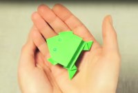 grenouille en papier origami facile grenouille en papier origami facile