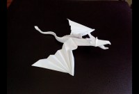 paper flying dragon origami paper flying dragon origami