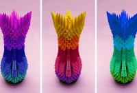 3d origami vase diagram 3d origami vase diagram