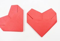easy small origami heart easy small origami heart