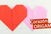 corazon origami video corazon origami video