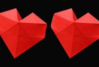 coeur en origami vidéo coeur en origami vidéo