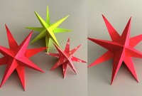how to make simple 3d origami paper stars how to make simple 3d origami paper stars