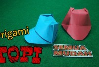 cara membuat topi dari kertas origami cara membuat topi dari kertas origami