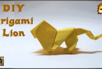 origami step by step lion origami step by step lion